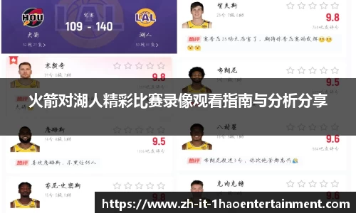 火箭对湖人精彩比赛录像观看指南与分析分享